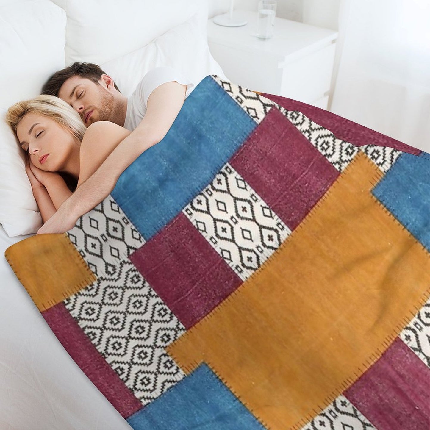 Heritage Abstract Design Throw Blanket