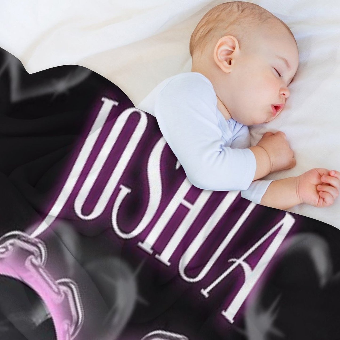 Kpop Seventeen Joshua Y2K Heart Throw Blanket