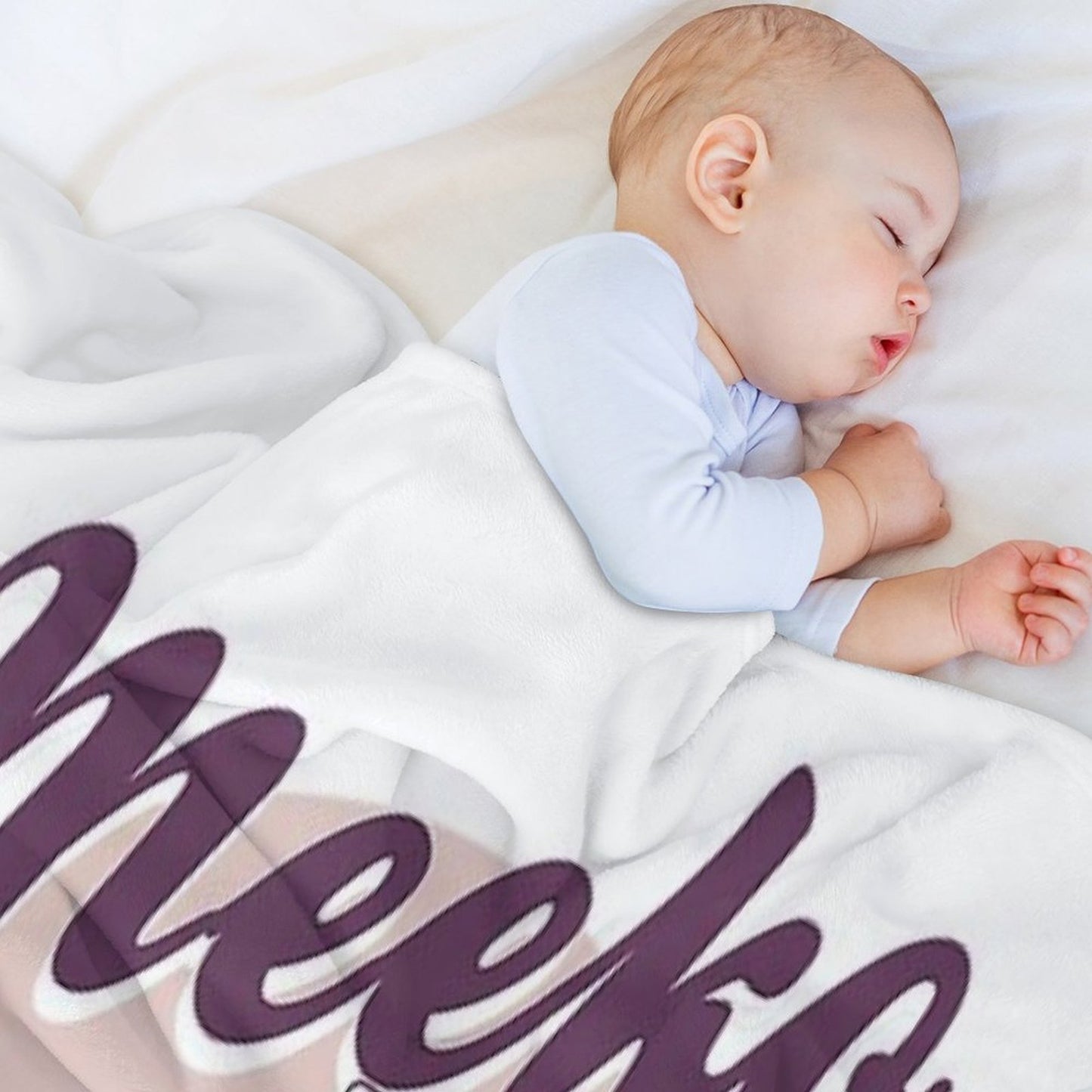 Lovely Cute Animal Is Eating in The Funny Mood Throw Blanket