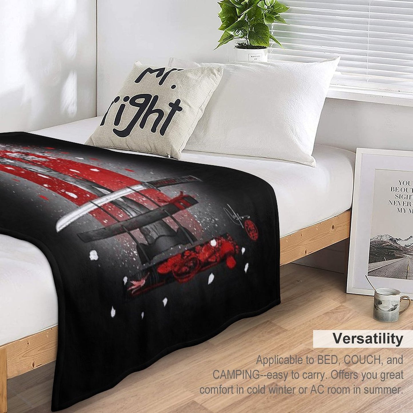 Samurai Throw Blanket