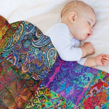 Bohemian Wonderland Throw Blanket