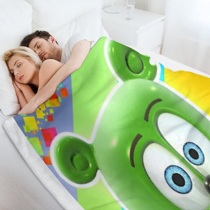 Gummibar (the Gummy Bear) Throw Blanket