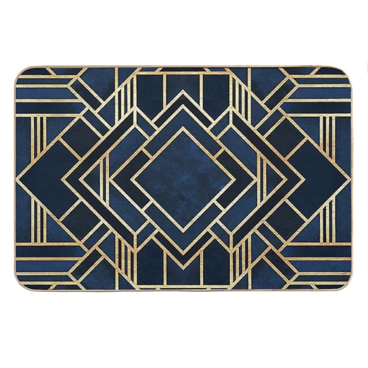 Art Deco Bath Mat