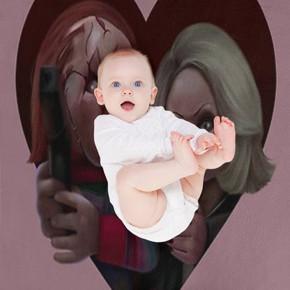 Bride of Chucky Throw Blanket