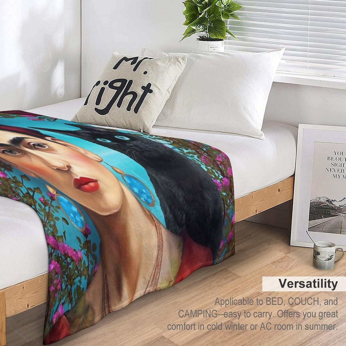 Frida Kahlo 2 Throw Blanket