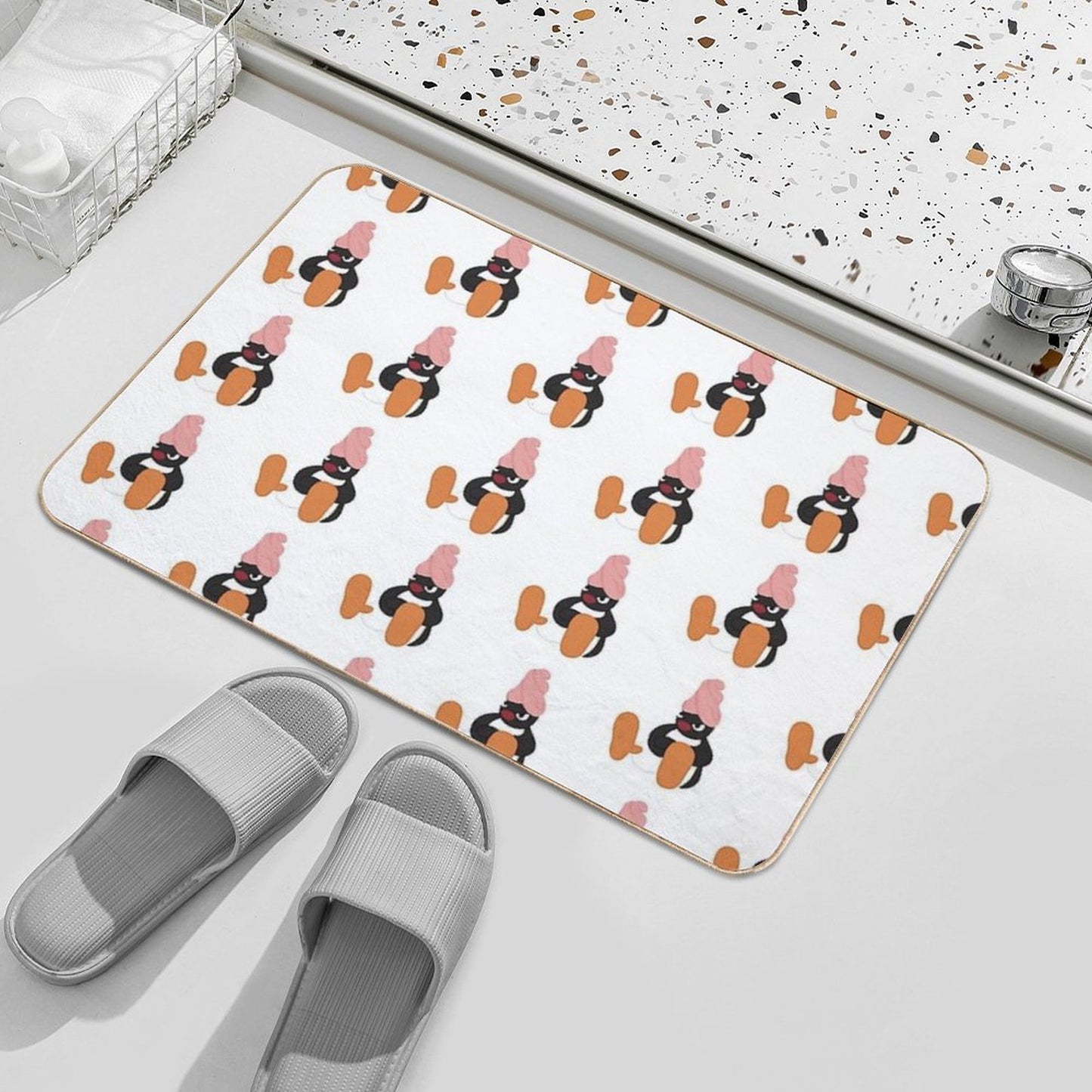 Pingu Mood Shower Bath Mat