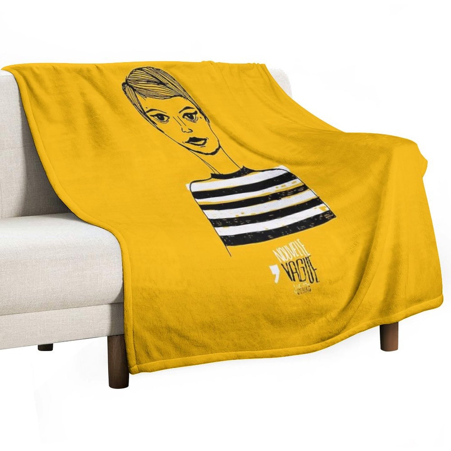 Jean Seberg Throw Blanket