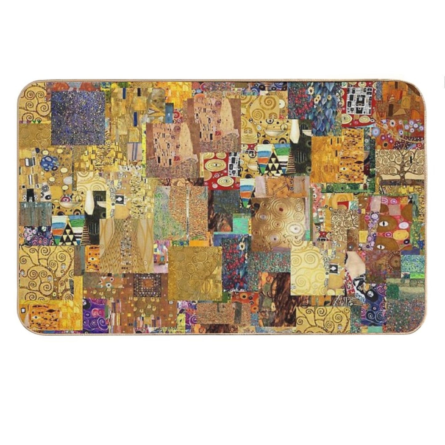 Gustav Klimt Bath Mat