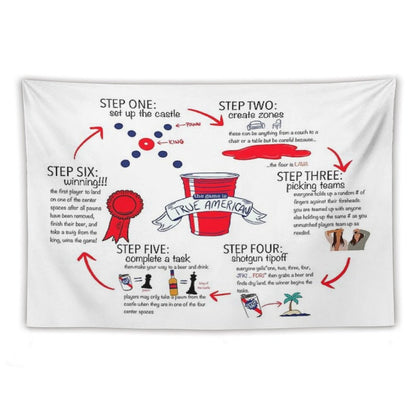 True American Rules Tapestry