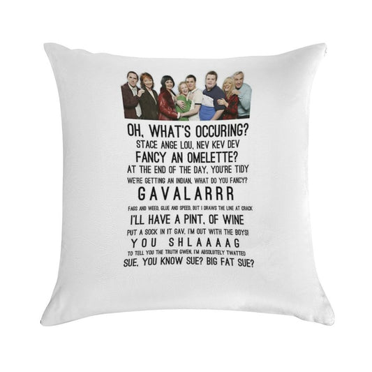 Gavin And Stacey Soft Home Decor Throw Pillow
