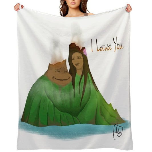 I Lava You Throw Blanket