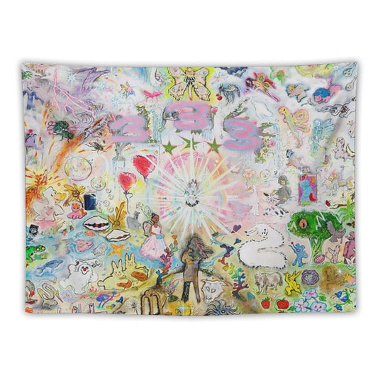 Drain Gang Bladee 333 Album Cover Tapestry Tapestry