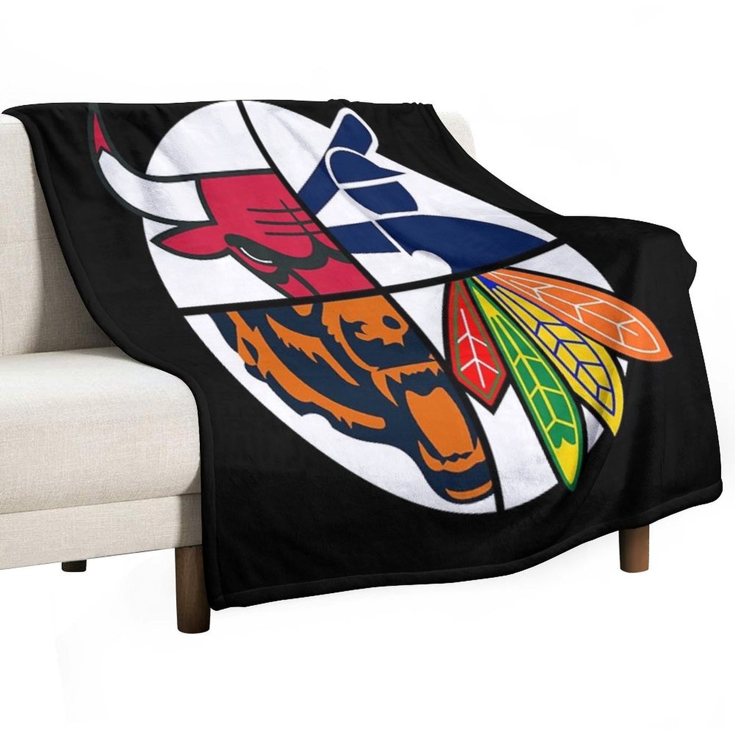 Chicago Southside Sports Throw Blanket