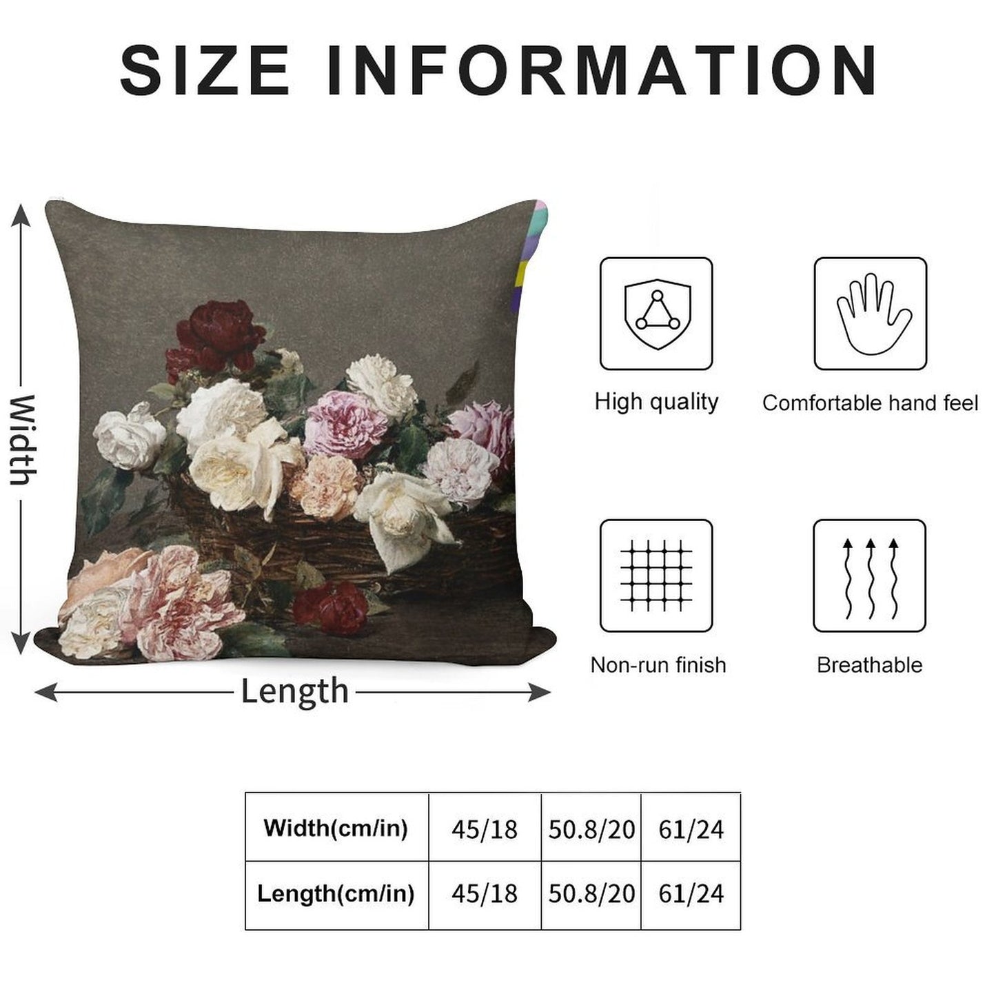 New Order - Power, Corruption & Lies Soft Fade-Resistant Throw Pillow