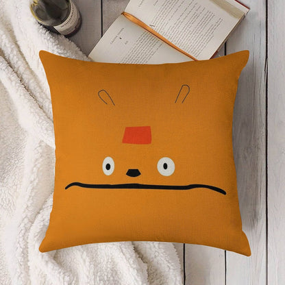 Glottis Linen Throw Pillow Cover