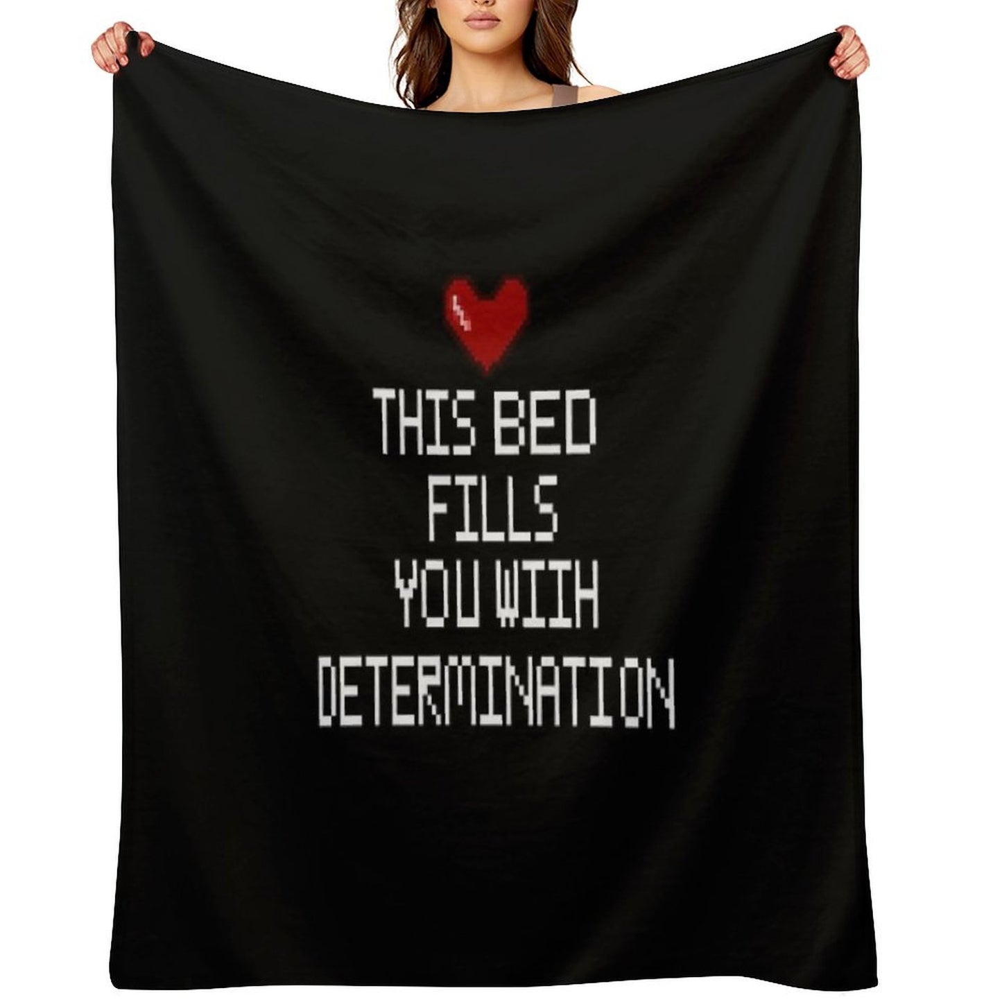 Frisk's Heart Throw Blanket