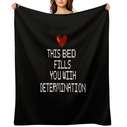 Frisk's Heart Throw Blanket