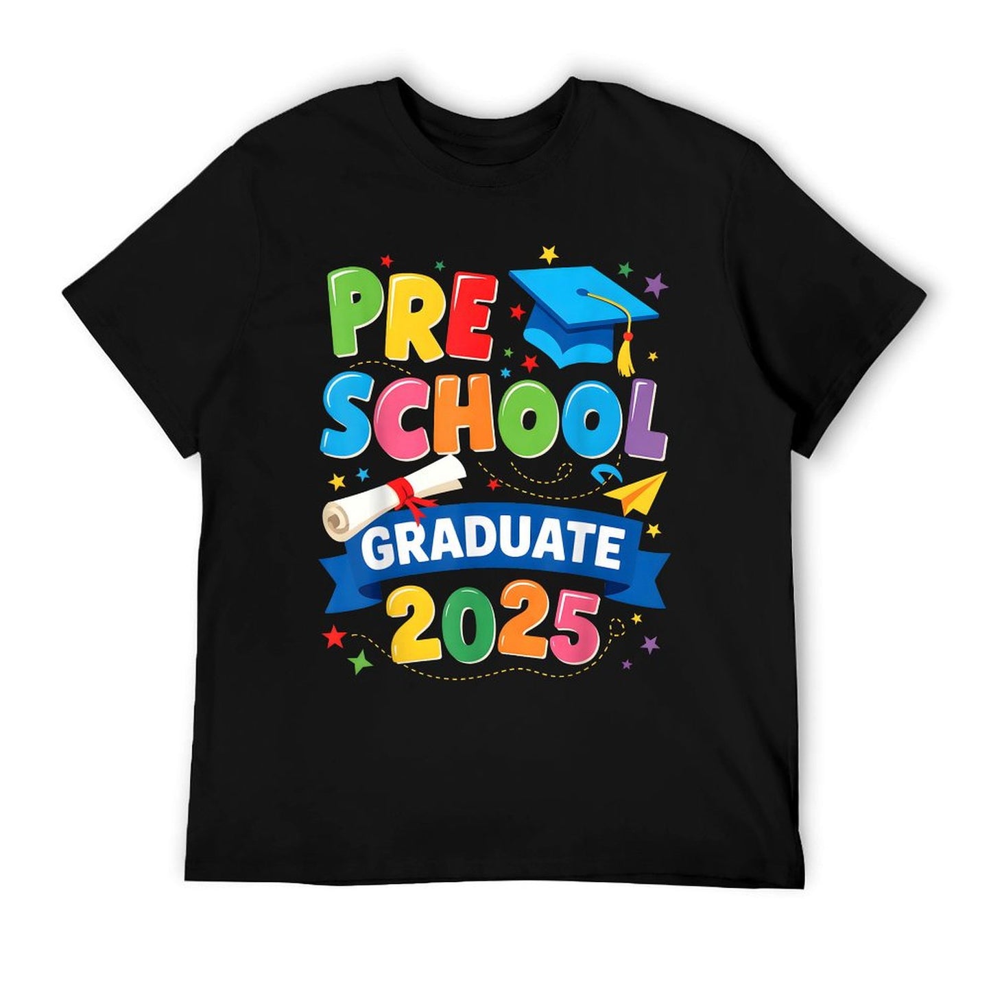 Preschool Graduation 2025 Pre-k Graduate Kids Boys Girls T-Shirt