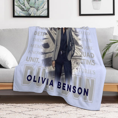Olivia Benson Throw Blanket