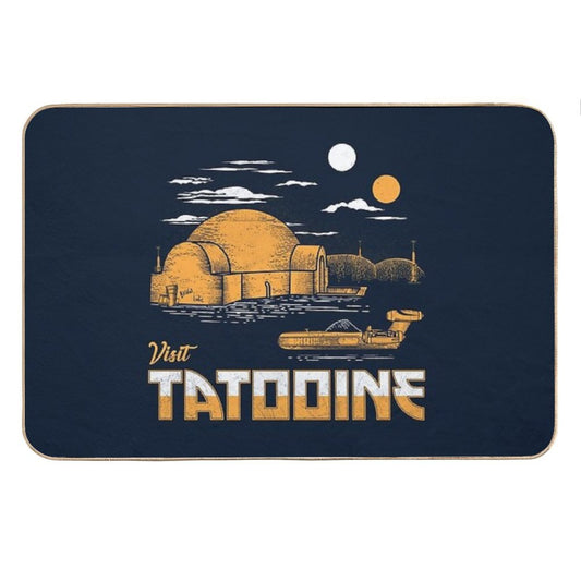 Visit Tatooine Bath Mat