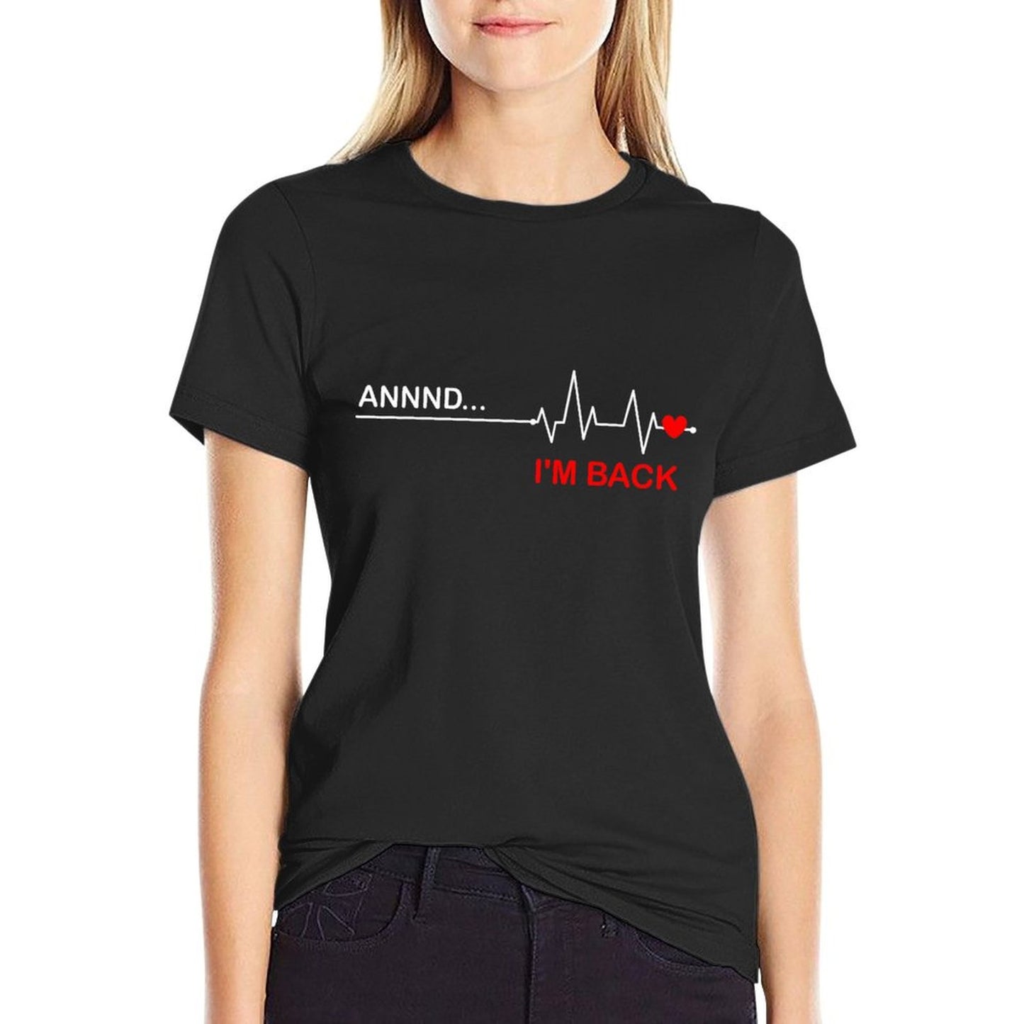 Coronary Bypass Artery Open Heart Diseases Surgery Heartbeat T-Shirt