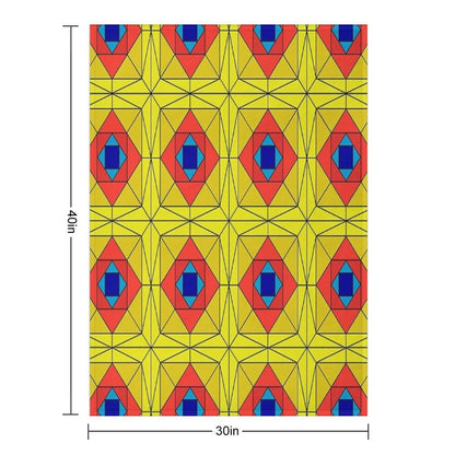 Suspiria Stained Glass Throw Blanket