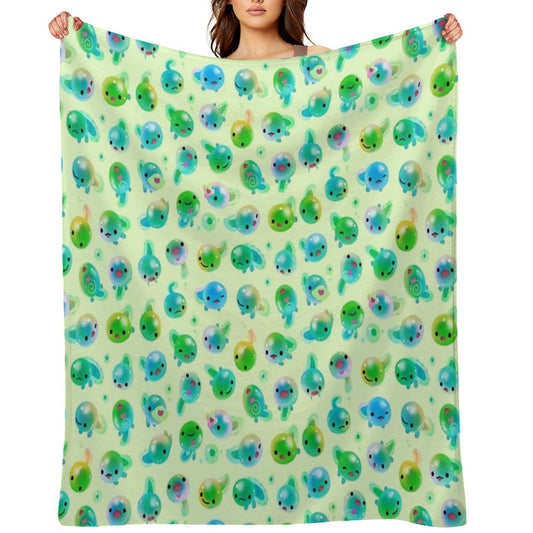Candy Tadpole Throw Blanket
