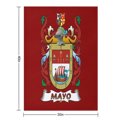 COUNTY MAYO Throw Blanket