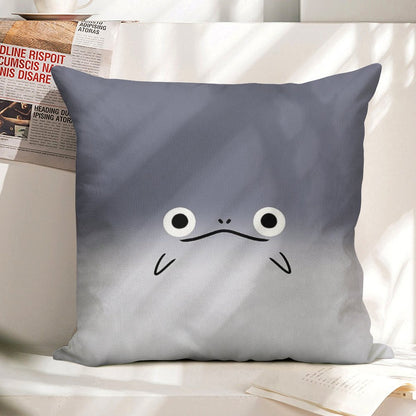 Namazu FFXIV Linen Throw Pillow Cover