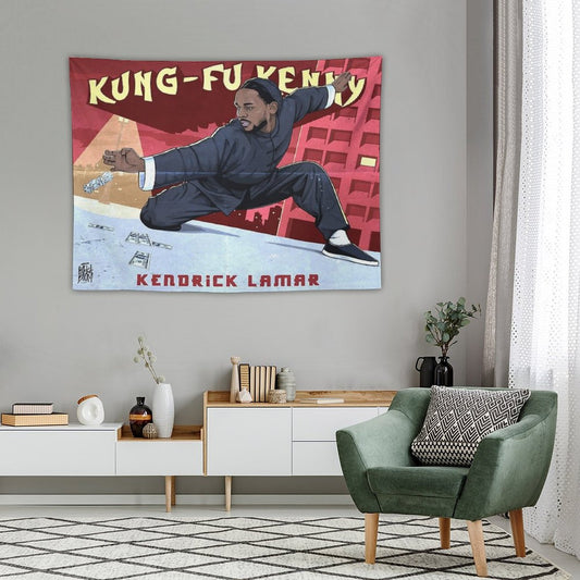 Kung Fu Kenny Tapestry