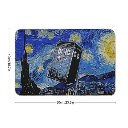 Van in Time Bath Mat