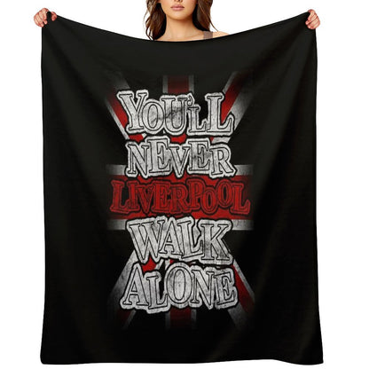 Liverpool - You'll Never Walk Alone Throw Blanket