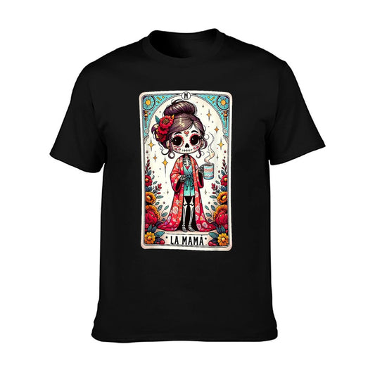 La Mamá Tarot Card Funny Mexican Mom Spanish Mothers Day T-Shirt