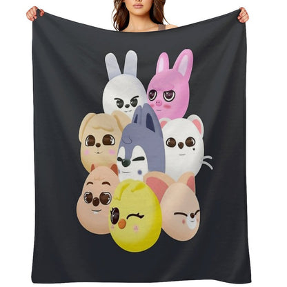 SKZOO Stray Kids SKZ Throw Blanket