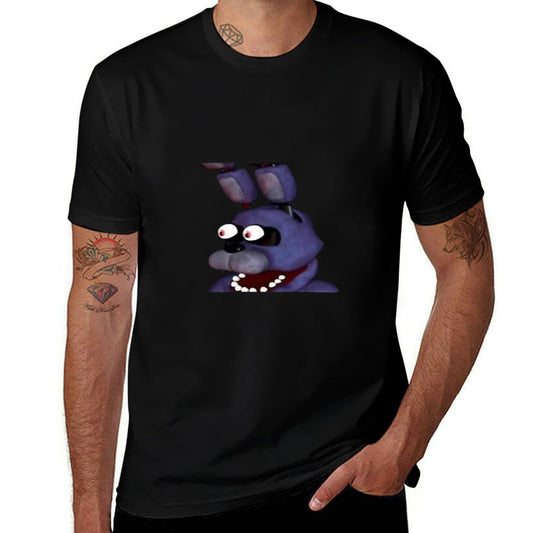 Fnaf Bonnie Balls !!!! Meme  Rolled Sleeves T-Shirt
