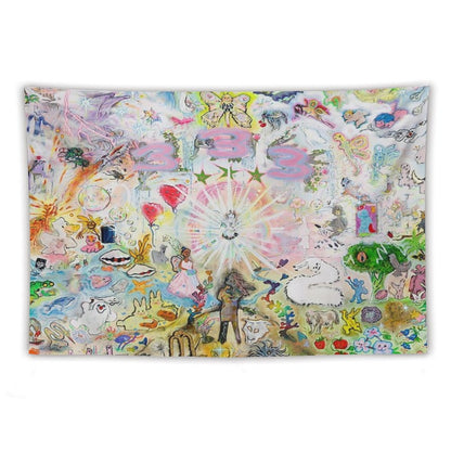 Drain Gang Bladee 333 Album Cover Tapestry Tapestry