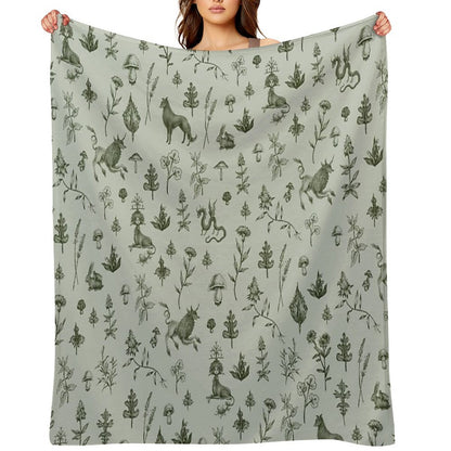 Medieval Dingus Party! Throw Blanket