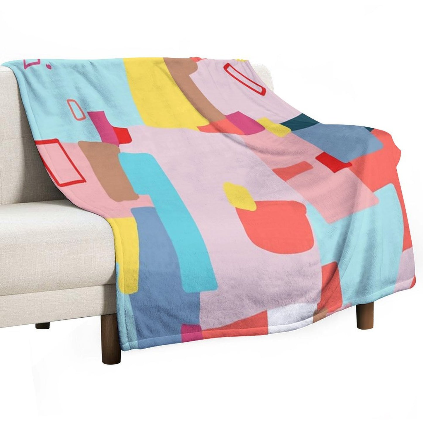 Windows of Possibility #abstractart #painting Throw Blanket