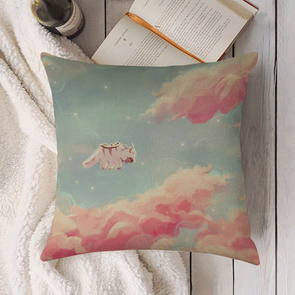 Dreamy Appa Poster V1 Linen Throw Pillow Cover