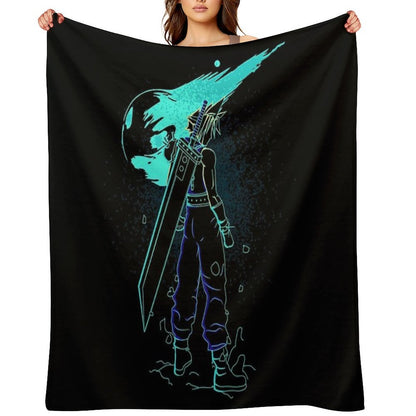 Shadow of Meteor Throw Blanket