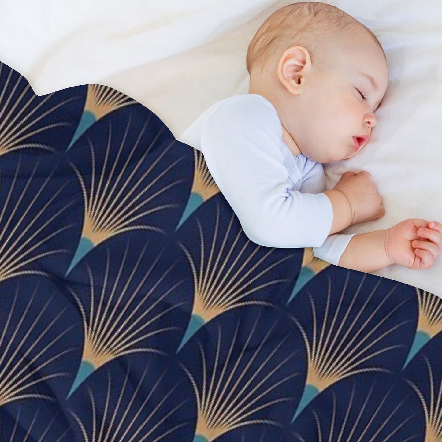 Art Deco Decor Throw Blanket