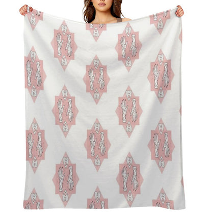 Ouija Hands Throw Blanket