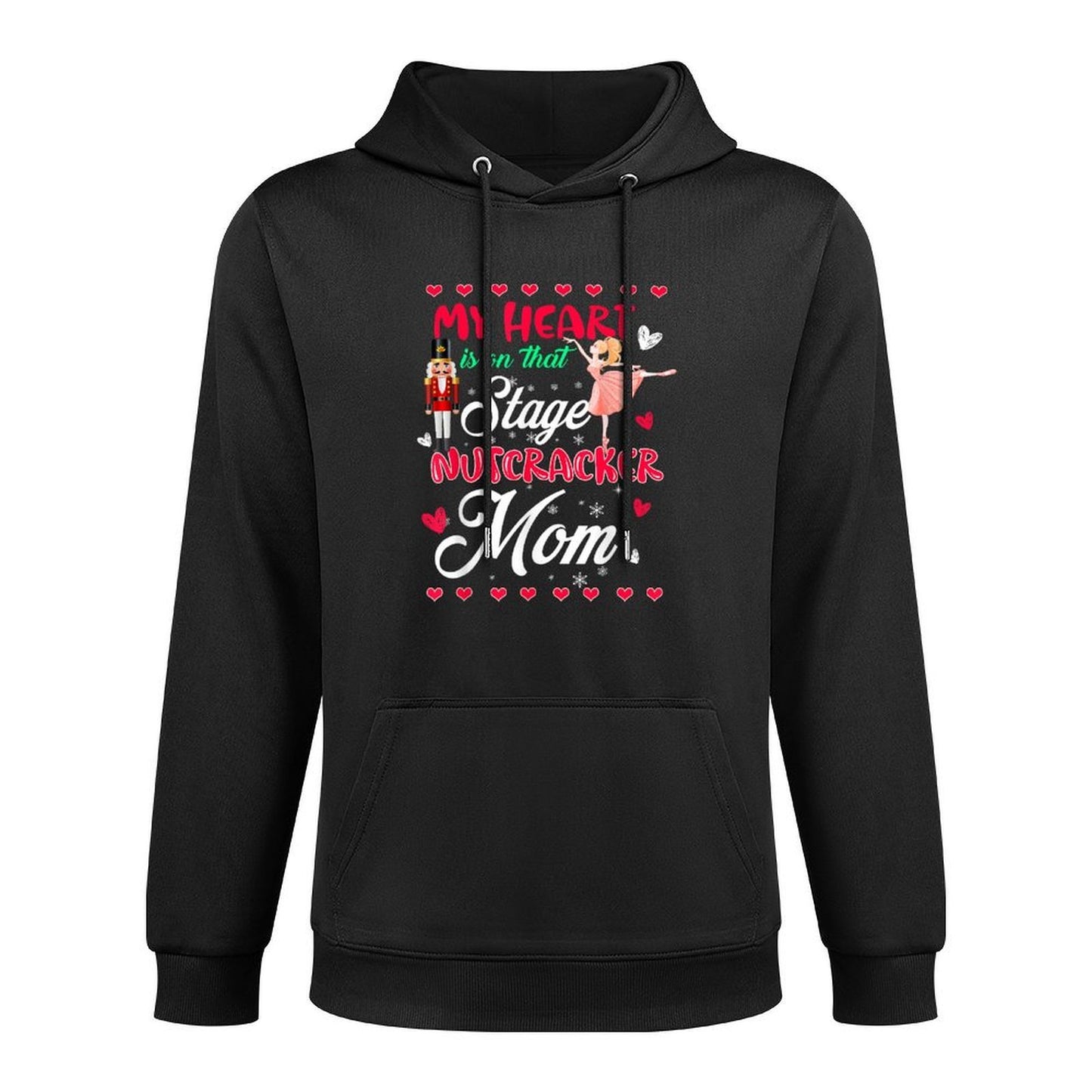 Nutcracker Mom Love Ballet Dance Mom Christmas Gifts Colorfast Hoodie