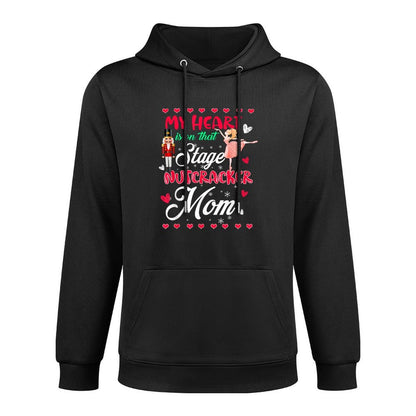 Nutcracker Mom Love Ballet Dance Mom Christmas Gifts Colorfast Hoodie
