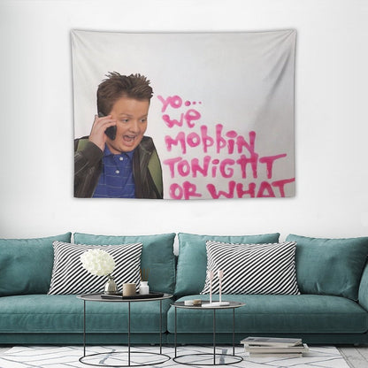 Gibby Mobbin Or What Tapestry