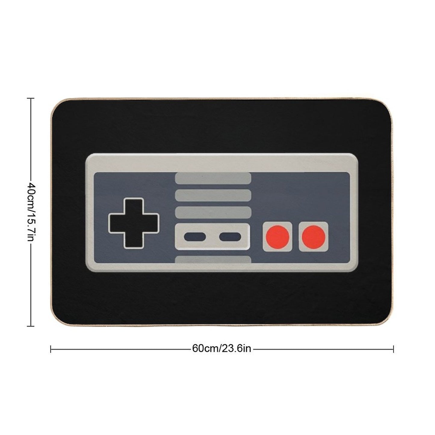 Vintage Gamer Bath Mat