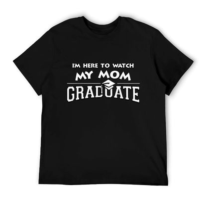 My Mom Graduated Matching Family Graduation Party Gift T-Shirt