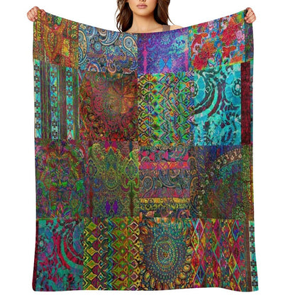 Bohemian Wonderland Throw Blanket