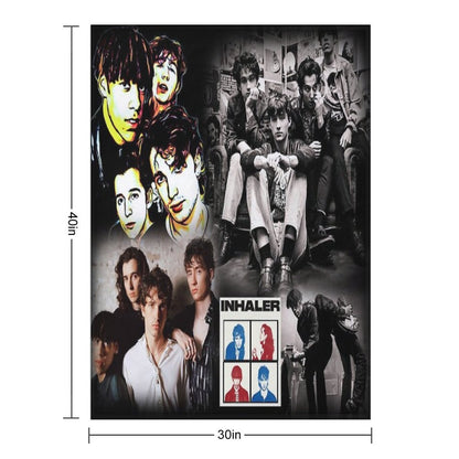 Inhaler Band Dublin Throw Blanket