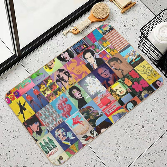 Andy Warhol  Eco-Friendly Bath Mat